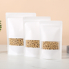 White Paper Packaging Sealed Bags,Custom Stand Up Paper Pouch