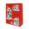 High-End Portable Christmas Gift Cardboard Paper Packing Packaging Shopping Bag Customized by China Factory with Matt Lamination Embossing Print Handling 
