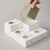 Eco Friendly Customized Design Free Sample Home Hand Made Soap Candle Cosmetic Perfume Makeup Skincare Essencial Oil Packaging Cardboard Gift Box with Window 