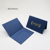VIP Membership Golf Party Gym Yoga Fitness Card Box Exquisite Book Style Boxes with Bowtie Ribbon Clamshell Boxes Custom Hotel Access Card Credit Card Box
