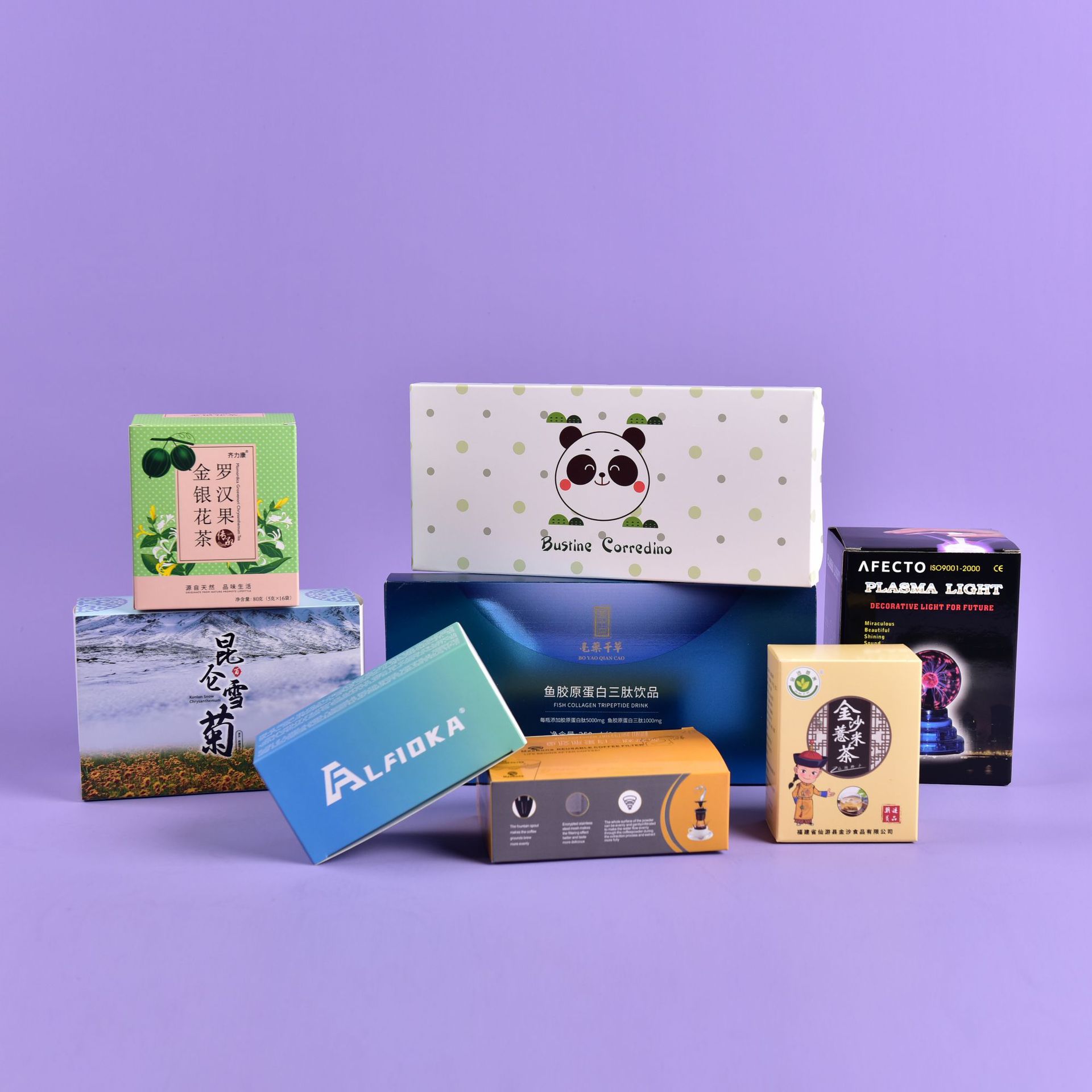 Introduction of Packaging Box with White Cardboard