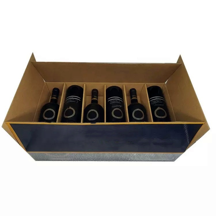 Large Custom Printed White Brown Kraft Corrugated Cardboard Red Wine Clothes Water Food Transport Mailer Moving Shipping Delivery Packing Packaging Carton Box