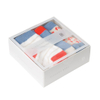 Green Leaf Favor Baby Boy Gloves Gift Box