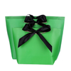 China Manufacturer Wholesale Fashion Shopping Paper Gift Bags With Ribbon