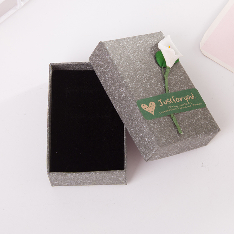 China Manufacturer Wholesale Custom Logo Printing Jewelry Box With Insert