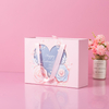 Ribbon Handle Custom Logo Printed Cardboard Paper Packaging Gift Carton Boxes