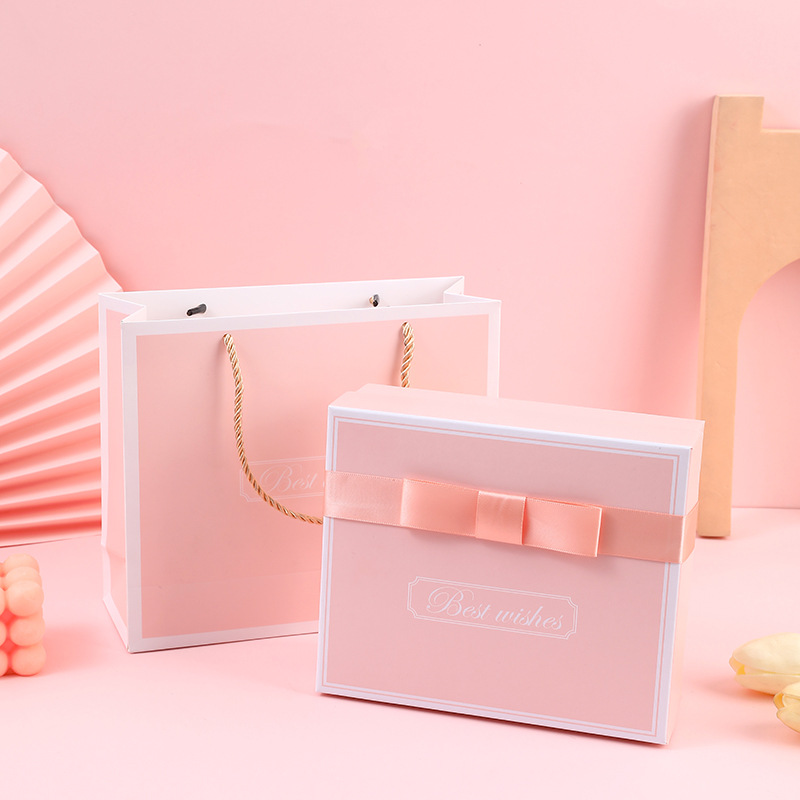 Cardboard Lid And Base Carton Gift Box For Packaging Cosmetic Perfume Garments Shoes
