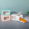  China Wholesale White Cardboard Paper Packaging Cake Box With Window