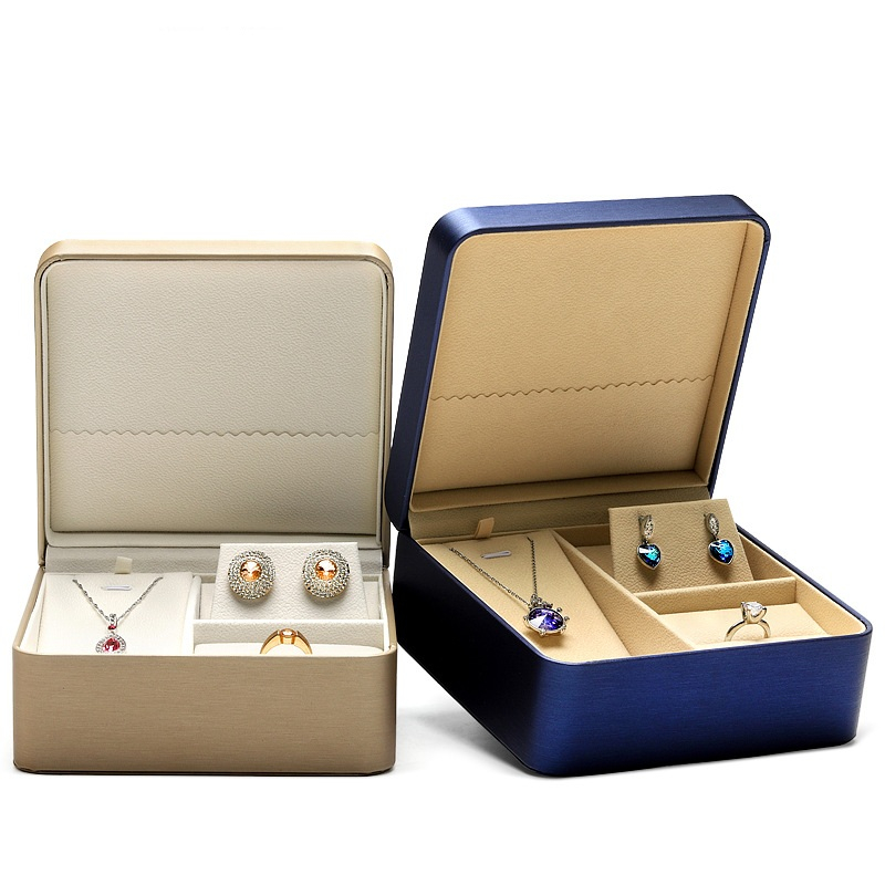 High End Custom Luxury PU Leather Jewellery Box