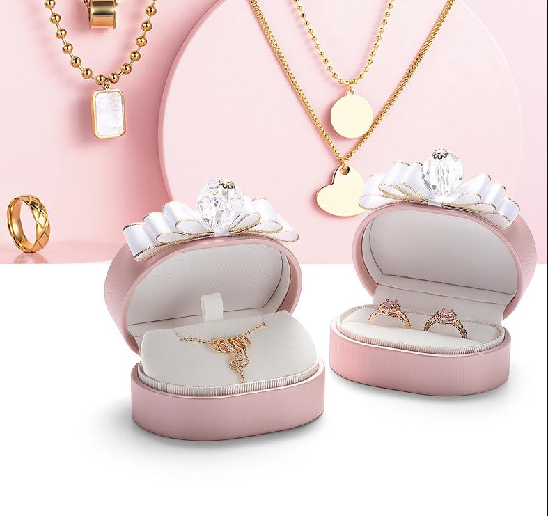 China Manufacturer Wholesale Luxury PU Leather Jewellery Box