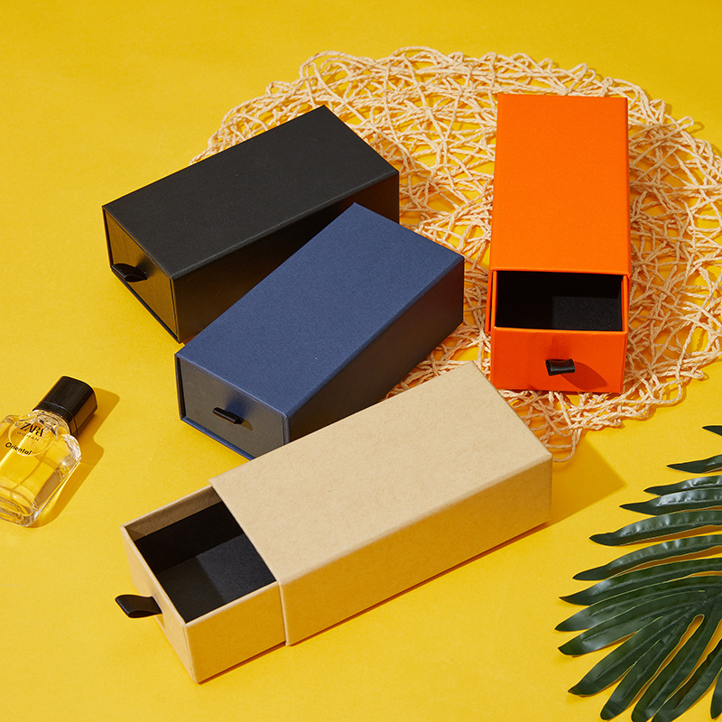 Custom Logo Printed Jewelry Paper Packaging Box,Drawer Box