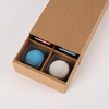China Manufacturer Wholesale Eco-friendly Recyclable Kraft Paper Packaging Macaron Box