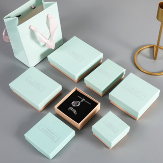 China Wholesale Foam Insert Lid And Base Custom Logo Printing Jewelry Box