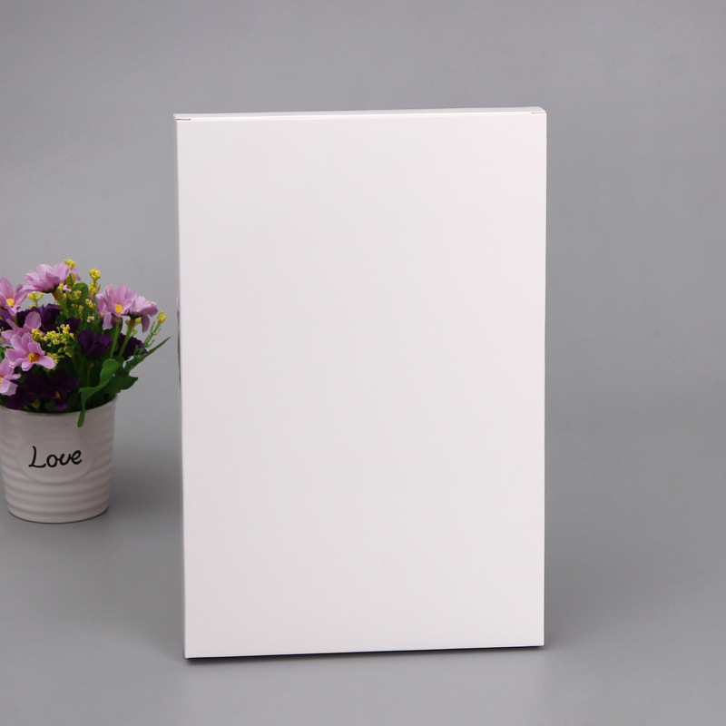 Plain White Cardboard Paper Packaging Carton Box For Packing