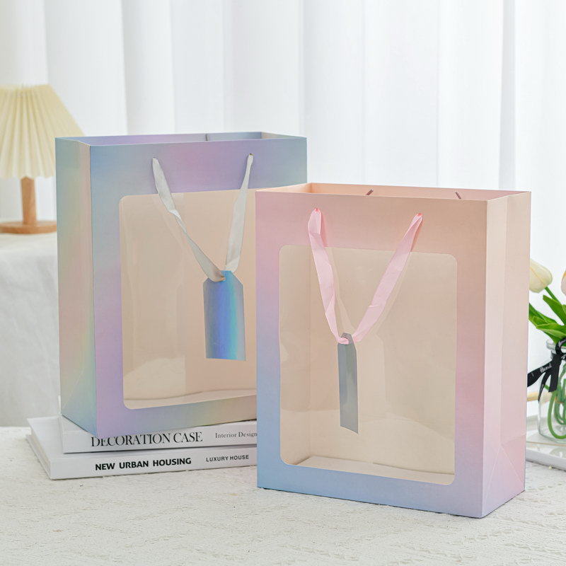 China Wholesale Custom Logo Printing Fashion Paper Packaging Gift Bag