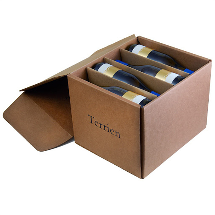 Kraft Paper Cardboard Packaging Mailer Carton Box With Insert
