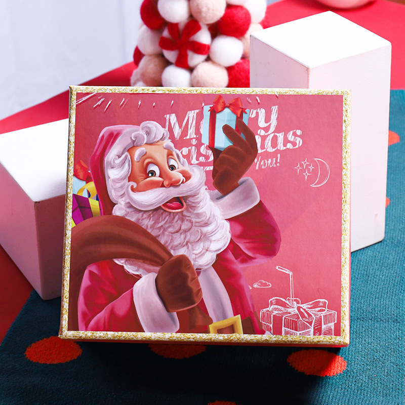Romantic China Wholesale Custom Logo Printing Hot Stamping Luxury Christmas Gift Rigid Cardboard Paper Packaging Carton Box