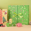 24 Days Blank Empty Advent Calendar Christmas Countdown Customized Packaging Paper Cardboard Carton Drawer Gift Case Box for Tea Chocolate Candy Makeup Lipstick