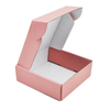 Pink Colored Custom Logo Printed Paper Packaging Gift Carton Mailer Box