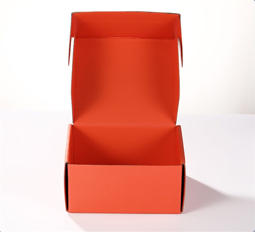 OEM Wholesale Custom Printed Color Cardboard Mailer Shipping Postal Box Paper Gift Packaging Packing Corrugated Shipping Box for Garment Hat Jewelry Cosmetic