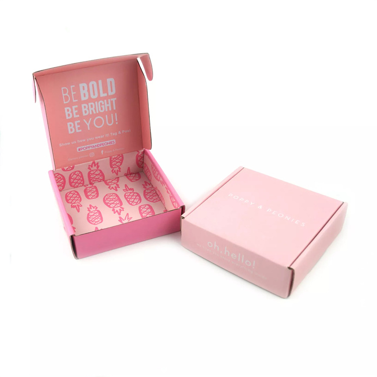 E-commerce Business Corrugated Cardboard Paper Packaging Mailer Box
