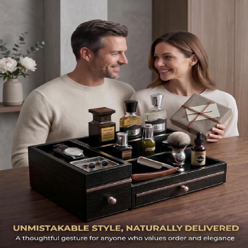 The Gentleman's Command Center: Elevate Your Daily Routine with Order & Elegance