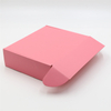 Custom Recycled Corrugated Shipping Boxes Durable Folder Cardboard Mailer Packing Gift Pink Box for E-Commerce Wedding Birthday Packaging