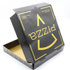 Customization Size Aluminum Foil Pizza Box Custom Thermal Oilproof Pizza Corrugated Cardboard Paper Shipping Box for Fast Food Takeaway Food