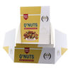 Recyclable Nut Candy Chocolate Sweet Food Cake Cookie Macaron Paper Tray Display PDQ Box for Supermarkets and Retail Stores
