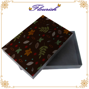 Elegant Cardboard Women's Day Scarf Gift Box