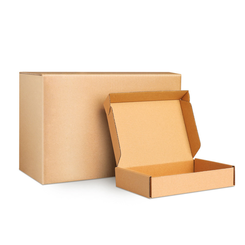 Custom Logo Eco-friendly Foldable Kraft Paper Aircraft Shaped Box