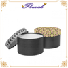 Gold Stamping Coated Paper Earring Storage Round Box