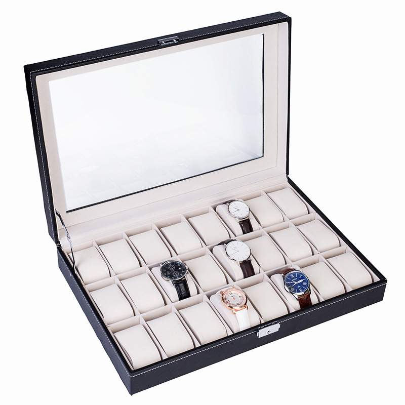 New Arrivals 24 Slots Luxury Watch Storage Box, Display Box