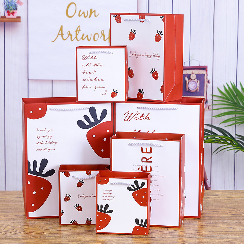 China Manufacturer Wholesale Custom Logo Printing Fashion Shopping Bags