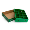 Recyclable Eco-friendly Corrugated Paper Packaging Carton Box,Fruit And Vegetable Display Box