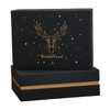 China Manufacturer Wholesale Hot Stamping Gold Logo Printing Rigid Paper Packaging Box