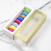  China Wholesale White Cardboard Paper Packaging Macaroon Box