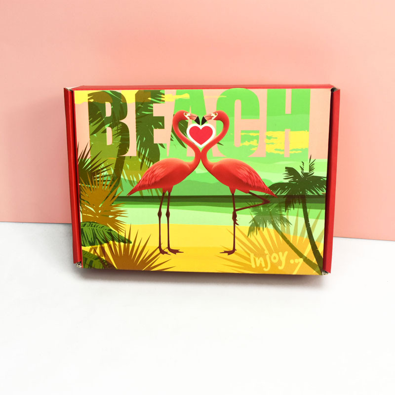 Custom Logo Printing Corrugated Cardboard Paper Packaging Shipping Boxes