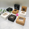 Kraft Paper Packaging Box For Packing Cakes Desserts