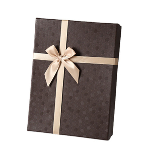 Huge Size Custom Cardboard Gift Box Bowknot Christmas Gift Box Advent Calendar Package Storage Boxes OEM Logo Boxes with Lid