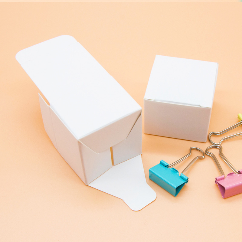 Plain White Cardboard Paper Packaging Carton Box For Packing