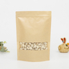 China Manufacturer Wholesale Kraft/Brown Paper Packaging Sealed Bags,Custom Stand Up/Flat Bottom Paper Pouch