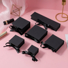 China Wholesale Ribbon Closure Cardboard Paper Packaging Jewelry Gift Box