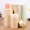 Recyclable Eco-friendly Round Paper Cans Kraft Paper Tube Cans