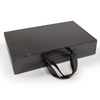 Ribbon Handle Folding Carton Box,Cardboard Paper Packaging Gift Box