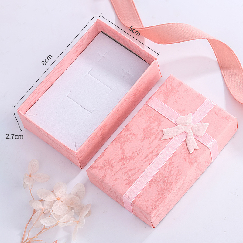 8*5*2.7cm Cardboard Paper Packaging Jewelry Box