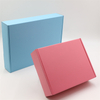 Custom Recycled Corrugated Shipping Boxes Durable Folder Cardboard Mailer Packing Gift Pink Box for E-Commerce Wedding Birthday Packaging