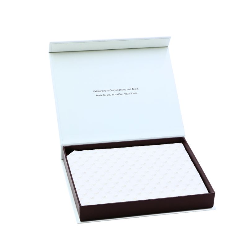 Tailored Food Grade Hinged Chocolate Gift Box | Wholesale OEM Custom Book-Style Packaging for Cookies, Macarons, Food with UV Coating Matt Lamination Lining